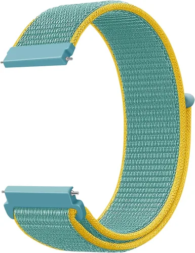 Correa de nailon de 0.787 in para Samsung Galaxy Watch 6 5 4 7 FE 1.575 in 1.732 in/Classic 1.850 in 1.693 in 1.811 in 1.654 in/3 1.614 in/Active 2,