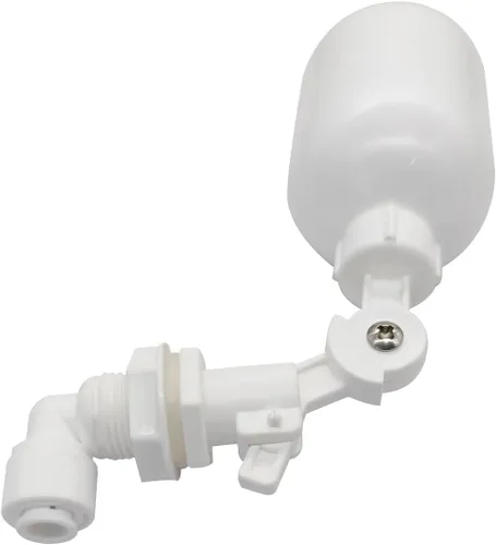 Miniatura 7 de Válvula de bola flotante de 1/4 de pulgada de conexión rápida de plástico ajustable tanque de agua válvula de control de nivel (paquete de 3)