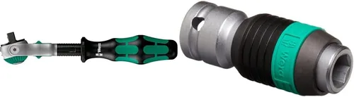 Miniatura 11 de Wera - 5003500001 Zyklop 8000 A Llave de trinquete, 1/4 pulgadas