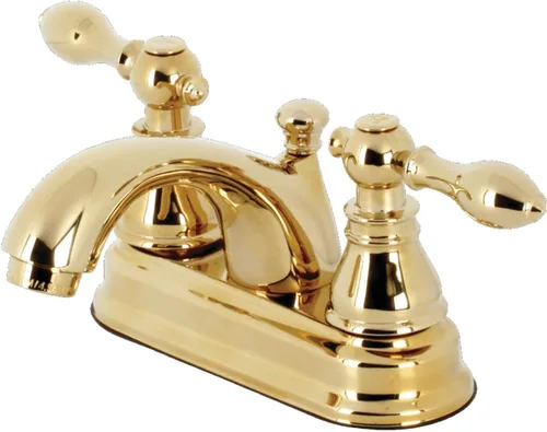 Miniatura 8 de Kingston Brass KB2601ACL American Classic - Grifo de baño central de 4 pulgadas, cromo pulido