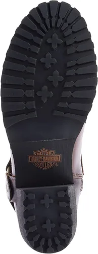 Miniatura 4 de Harley-Davidson Lalanne - Botas casuales de motocicleta con cremallera para mujer, tacón medio, 2-3 pulgadas