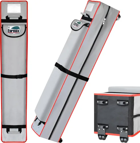 Eurmax USA Bolsa con ruedas resistente de gran capacidad para toldo desplegable Tienda de campaña universal con asas para toldo instantáneo de 10x10