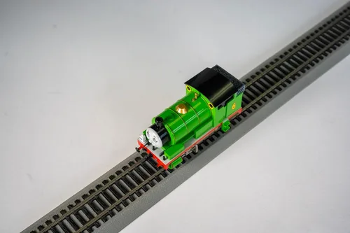 Miniatura 5 de Bachmann Trenes - THOMAS & FRIENDS PERCY THE SMALL MOTOR w/Moving Eyes - Escala HO, unisex, para niños, negro, 0.5 litros Thomas the Tank Engine