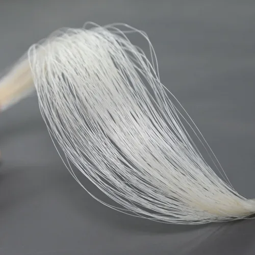 Miniatura 2 de 2 Hanks Bass Bow Hair Replacement 29 pulgadas Natural Mongol Horse Hair para 4/4 Bass Bow Rehair Herramientas Accesorios Sets