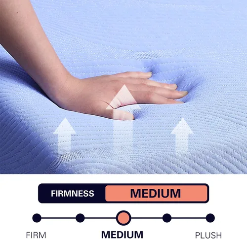 Miniatura 4 de 12 Inch Twin XL Size Hybrid Mattress, Bed in a Box with Cooling Gel Memory Foam & Individually Wrapped Pocket Coils, Quality Comfort and Adaptive