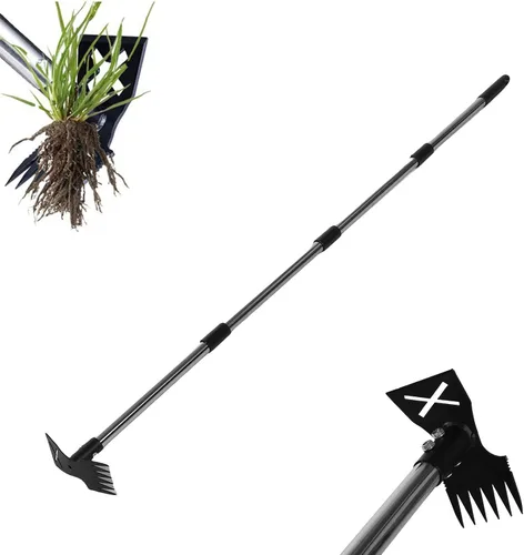 Miniatura 7 de ASHATA Extractor de malezas, herramienta de eliminación de malezas de mango largo de 4.9 ft, herramienta de eliminación de diente de león