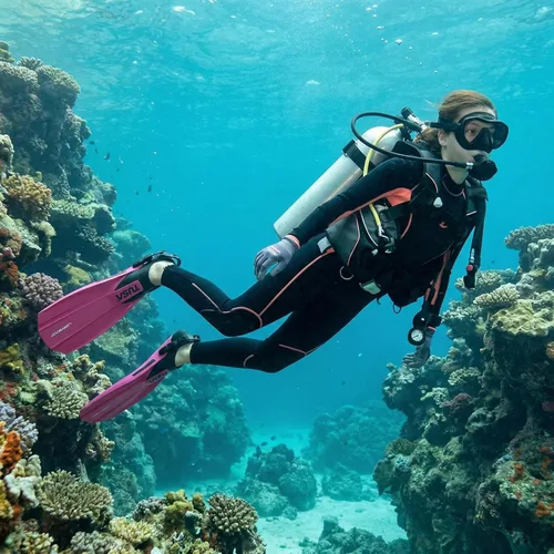 Miniatura 2 de TUSA SF-0113 Liberator Aletas de buceo Rosa rosado