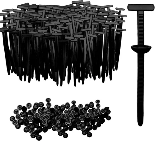 Miniatura 10 de Hebilla universal de nailon para ataduras de cables, hebilla de sujeción de cables, clip estilo brida, clips de bridas automotrices para 20PZAS