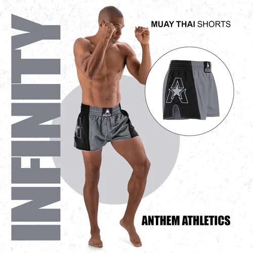 Miniatura 29 de Anthem Athletics Pantalones cortos de Muay Thai para hombre, pantalones cortos de Muay Thai para mujer - Kickboxing Short Boxing Trunks 5050 Classic