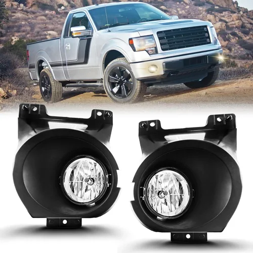 Miniatura 27 de Lámpara de luces antiniebla, compatible con Ford Expedition 1999-2002, F-150 1999-2003 y F-150 Heritage 2004, lado del conductor y del pasajero