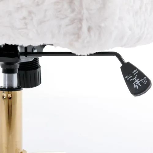 Miniatura 7 de Silla de oficina simple y moderna silla cómoda para escritorio, silla de oficina ancha, sillas de trabajo para oficina en casa para adultos, Beige