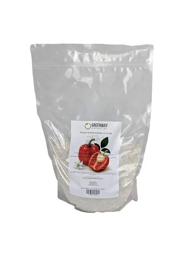 Miniatura 10 de Greenway Biotech, Inc. Fertilizante de pimienta y hierbas 11-11-40 en polvo - Soluble en agua con micronutrientes quelados para pimientos picantes