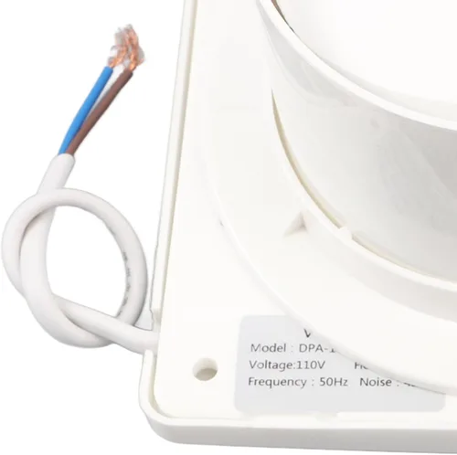Miniatura 8 de EVGATSAUTO Ventilador de escape de 4 pulgadas para cocina y baño, ventilador de ventilación de alta velocidad a través de la pared con carcasa ABS