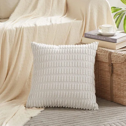 Miniatura 194 de Fancy Homi - Paquete de 2 fundas de almohada decorativas de color taupe de 22 x 22 pulgadas para sala de estar, sofá, cama, estilo rústico, bohemio