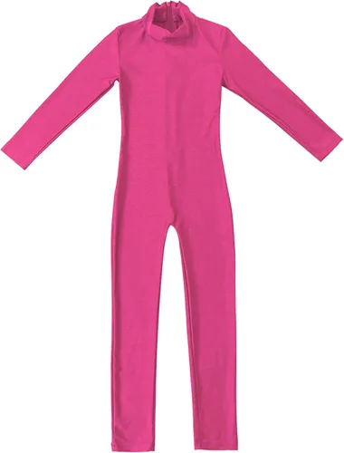 Miniatura 3 de Body de manga larga para niños y niñas, con cuello alto, cuerpo completo, leotardo de gimnasia