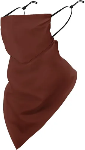Miniatura 30 de Bufanda triangular reutilizable con cinta elástica para las orejas, protección solar UV