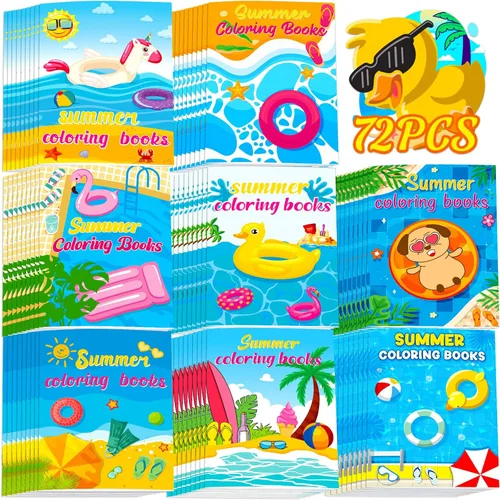 Miniatura 12 de 90shine 24 libros para colorear de otoño para niños, recuerdos de fiesta a granel para bolsas de regalos de 2-4, 3-5, 4-8 años