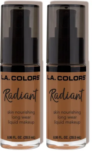 Miniatura 3 de L.A. COLORS Maquillaje Líquido Radiante, Beige CLM388