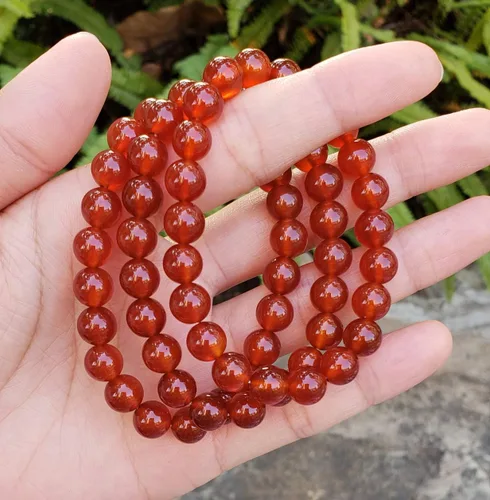 Miniatura 2 de Adabele 1pc Natural Stretch Gemstone Bracelet 8mm (0.31") Bead 7" to 8.5 inch Healing Crystal Energy Quartz Chakras Jewelry Women Men Girl Birthday