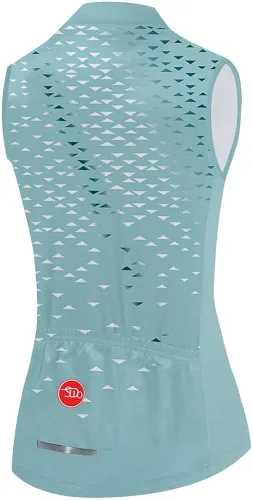 Miniatura 2 de Camiseta de ciclismo para mujer, sin mangas, chaleco de bicicleta, ropa de bicicleta, camisetas sin mangas