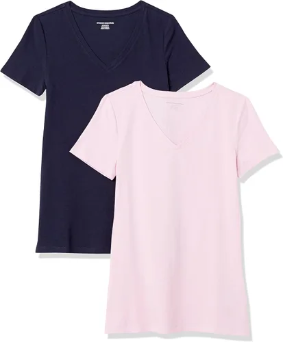 Miniatura 408 de Amazon Essentials Women's Regular-Fit Short-Sleeve Crewneck T-Shirt