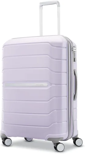 Miniatura 43 de Samsonite Freeform de carcasa rígida expandible con ruedas giratorias dobles, Negro
