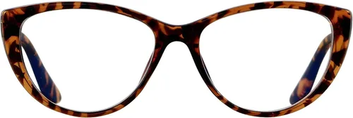 Miniatura 16 de ANDWOOD Gafas de bloqueo de luz azul para mujer, bloqueo de luz azul, para computadora, ojo de gato, transparente, montura AR003 Cateye Crystal