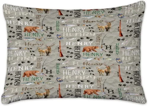Miniatura 3 de ENCYCOM Edredón personalizado de oso bosque, edredón de animales del bosque, mejor juego de edredón decorativo único para cama colgante en la pared