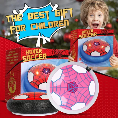 Miniatura 5 de Balón de Fútbol Flotante, Paquete de 2 - Juguetes de Fútbol de Interior para Niños, Juegos Deportivos Geniales para Niños y Niñas, Regalos