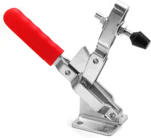 Utoolmart Abrazadera de palanca vertical de la herramienta de mano GH-101-EL Abrazadera de liberación rápida 793.7 lbs Capacidad de retención 1 PC