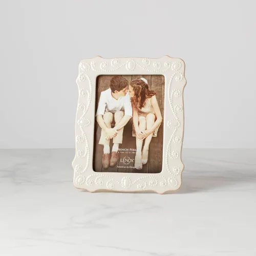 Miniatura 3 de Lenox 858821 Marco francés perla blanca de 5" X 7", 1.55 libras