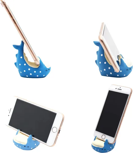 Miniatura 19 de Lindo animal dinosaurio teléfono celular titular, pequeño escritorio teléfono soporte soporte para iPhone Android Samsung Galaxy Note Aaurio
