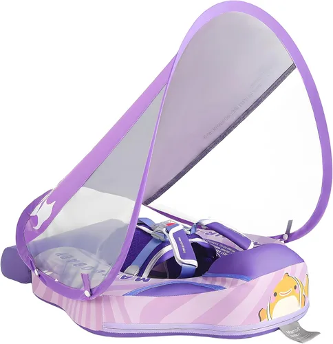 Miniatura 16 de Mambobaby Flotador con toldo mejorado no inflable para bebé, flotador inteligente de Mambo para natación, flotador de natación para bebé, flotador