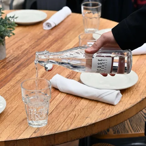 Miniatura 6 de Bormioli Rocco Rock Bar - Vasos enfriadores templados apilables de 16.25 onzas para bebidas frías, agua y cócteles, juego de 6, transparente