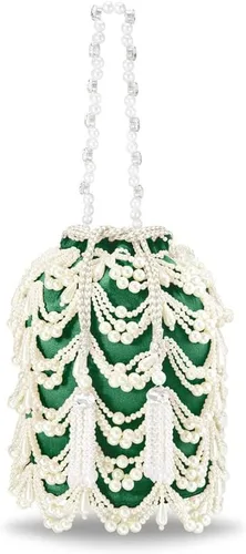 Miniatura 9 de Aheli Indian Potli Bags For Women Evening Bag Clutch Ethnic Bride Purse With Drawstring