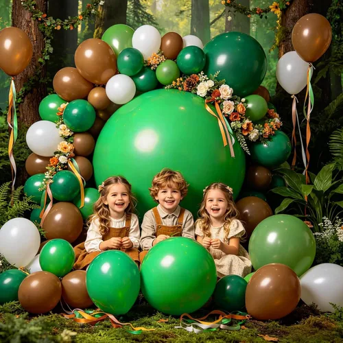 Miniatura 65 de 32 piezas de globos grandes morados de 18 pulgadas, globos redondos grandes de látex para decoración de cumpleaños y bodas. (morado)