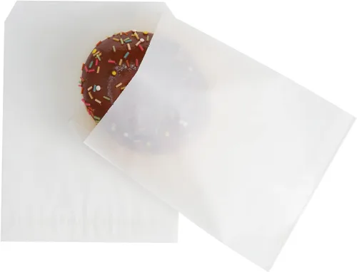 Miniatura 6 de Tendwarm 100 bolsas de papel kraft de tamaño pequeño de 3 x 5 pulgadas, tamaño pequeño, color marrón, bolsa de regalo plana para fiestas, bodas