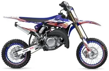 Miniatura 4 de Kit de base gráfica YZ 65 Merica USA Senge 2018-2025 compatible con Yamaha