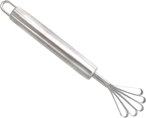 Miniatura 3 de Honbay Raspador de carne de coco de acero inoxidable, removedor de raspador de pescado para cocina