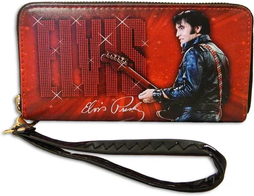 Funda tipo cartera para Apple AirTag titular de la cartera TagCard Flex Midsouth Products Elvis Presley Wallet Multi color B07956CDP6
