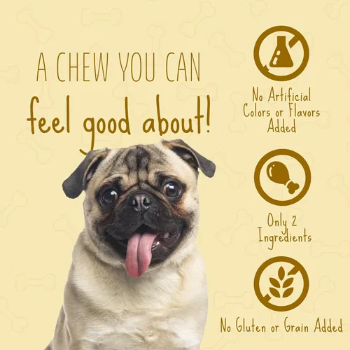 Miniatura 4 de Better Belly Huesos de cuero crudo para perros, de gran digestibilidad, sin granos, sin gluten, sin colores ni sabores artificiales., Hígado