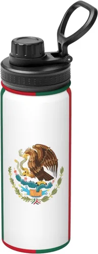 Miniatura 12 de Canadian Flag Insulated Stainless Steel Kettle Print Funny Water Bottle Insulated Ideal for Sports and Travel