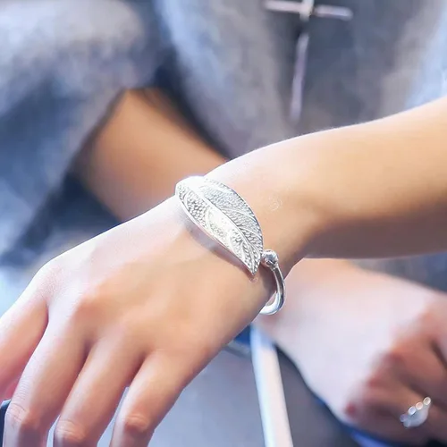 Miniatura 5 de Pulseras de plata de ley 925 para mujer elegante pulsera de plata de ley 925 pulsera de joyería para mujer pulseras de plata para cumpleaños