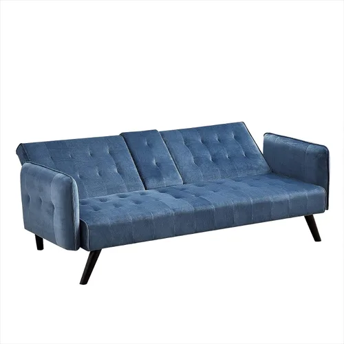 Miniatura 4 de Container Furniture Direct Sofá cama Cricklade, azul