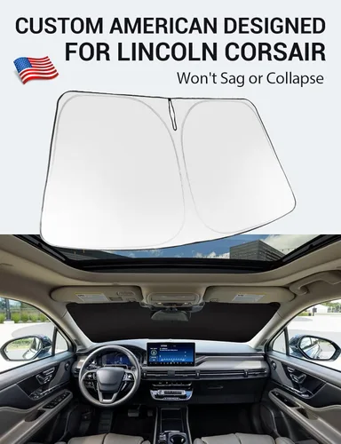 Miniatura 112 de Proadsy Parasol plegable para parabrisas delantero 2026, ajuste personalizado, accesorios para CRV SUV LX EX EX-L EX-L Navi Touring 2017-2022