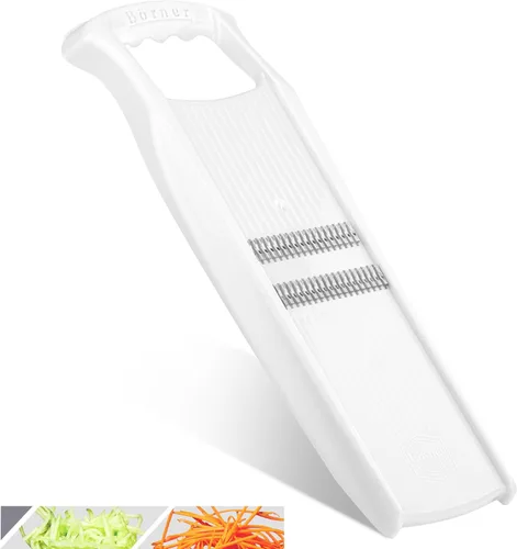 BORNER Roko PowerLine - Rallador de verduras Börner - Calidad fabricada en Alemania, color: blanco