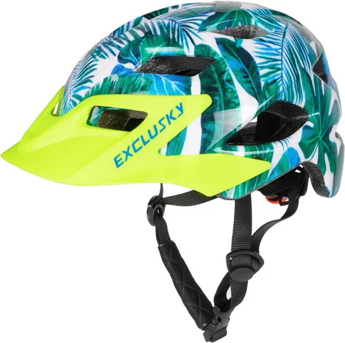 Miniatura 13 de EXCLUSKY - Casco de bicicleta para niños, ajustable, de seguridad, ligero, casco de bicicleta para niños, patinaje, ciclismo, scooter, para niños