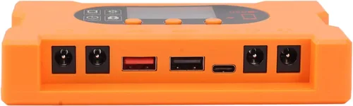 Miniatura 6 de Controlador de carga solar Dual USB tipo C de carga rápida Panel solar Regulador de batería Dc5521 Interfaz 12v/24v Adaptación automática (10A)