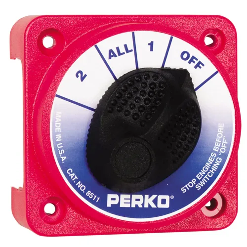 Perko Interruptor de batería compacto 8511DP