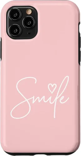 Miniatura 29 de Linda funda de sonrisa rosa claro para iPhone 17